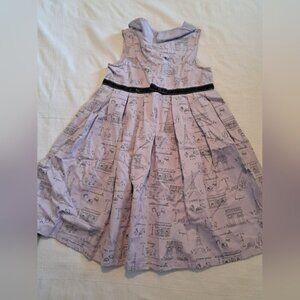 Gymboree girls size 9 Petit Mademoiselle line dress VHTF Size VGUC